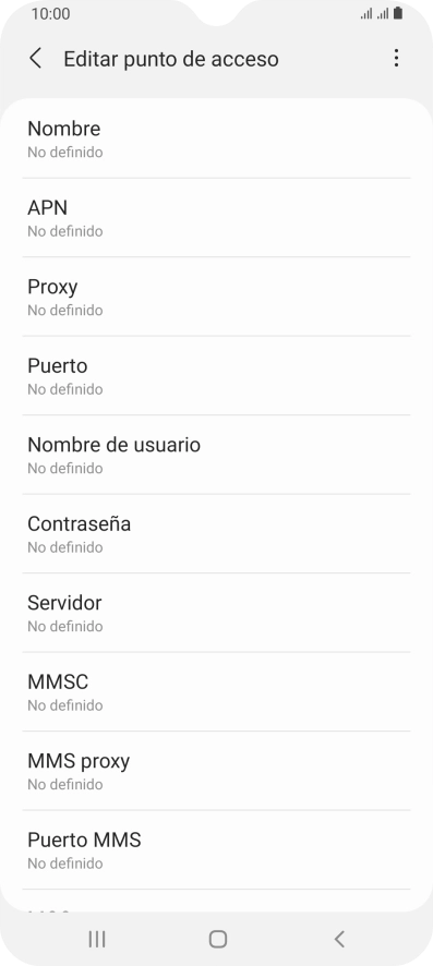 Pulsa Nombre. Pulsa Nombre.