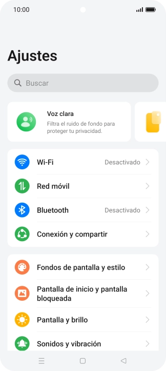 Pulsa Wi-Fi.