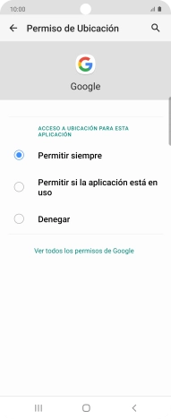 Pulsa el ajuste deseado. Pulsa el ajuste deseado.