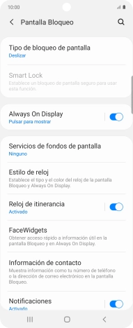Pulsa Tipo de bloqueo de pantalla. Pulsa Tipo de bloqueo de pantalla.