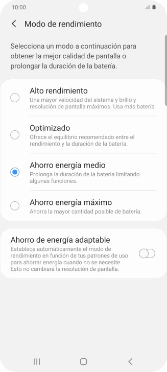 Pulsa la tecla de inicio para terminar y regresar a la pantalla de inicio. Pulsa la tecla de inicio para terminar y regresar a la pantalla de inicio.