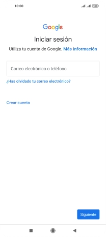 Si no tienes una cuenta de Google, pulsa Crear cuenta y sigue las indicaciones de la pantalla para ver cómo crear una cuenta nueva. Si no tienes una cuenta de Google, pulsa Crear cuenta y sigue las indicaciones de la pantalla para ver cómo crear una cuenta nueva.