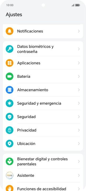 Pulsa Aplicaciones.