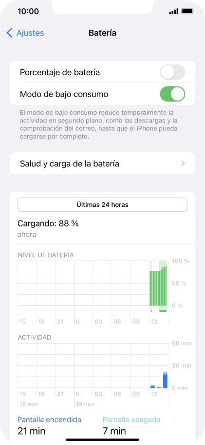 Desliza el dedo hacia arriba desde la parte inferior de la pantalla para terminar y volver a la pantalla de inicio. Desliza el dedo hacia arriba desde la parte inferior de la pantalla para terminar y volver a la pantalla de inicio.