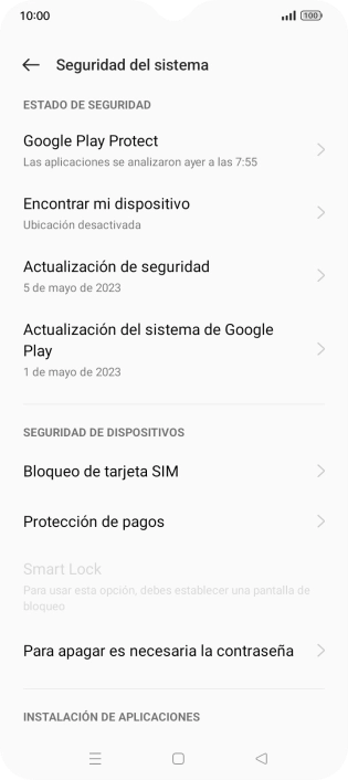 Pulsa Bloqueo de tarjeta SIM.