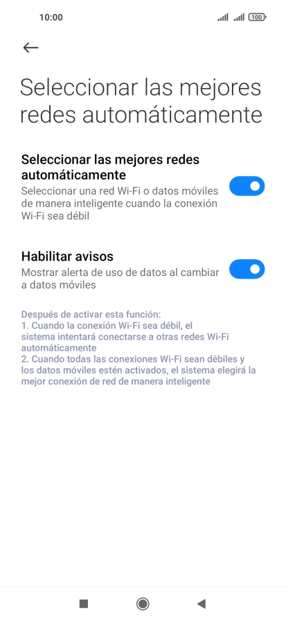 Pulsa el indicador junto a Pulsa el indicador junto a