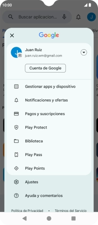 Pulsa Gestionar apps y dispositivo. Pulsa Gestionar apps y dispositivo.