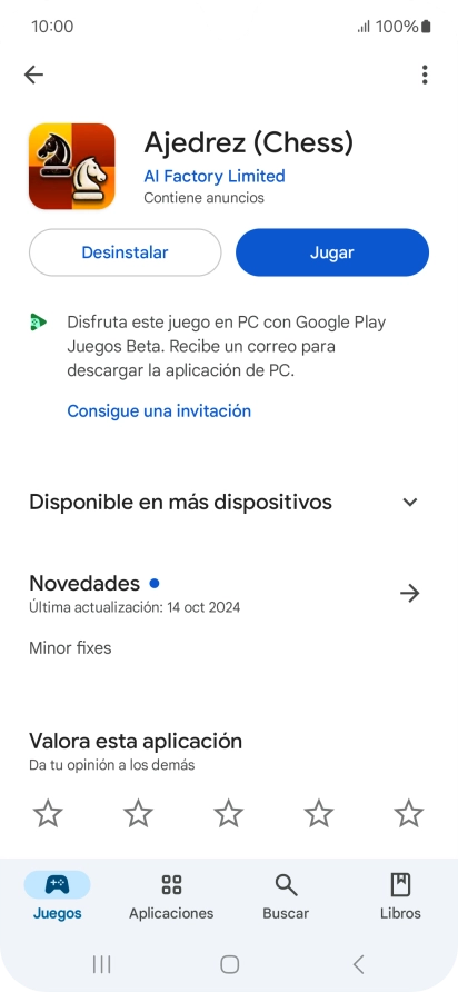 Pulsa Desinstalar. Pulsa Desinstalar.