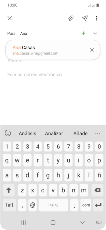 Pulsa el contacto deseado. Pulsa el contacto deseado.