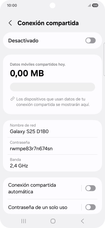 Pulsa Nombre de red. Pulsa Nombre de red.