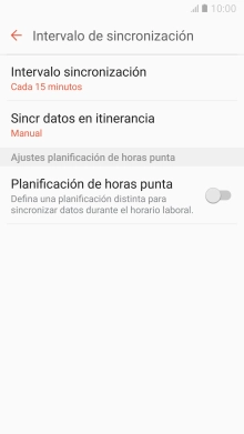 Pulsa la tecla de inicio para terminar y regresar a la pantalla de inicio.