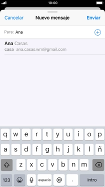 Pulsa el contacto deseado. Pulsa el contacto deseado.