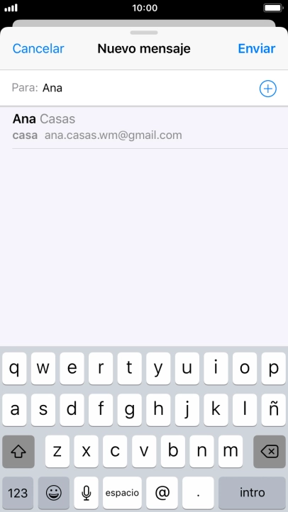 Pulsa el contacto deseado. Pulsa el contacto deseado.