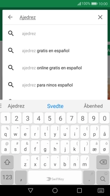 Introduce el nombre del tema o de la app y pulsa el icono de búsqueda.