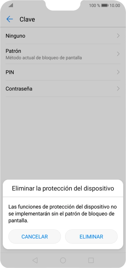 Pulsa ELIMINAR. Pulsa ELIMINAR.