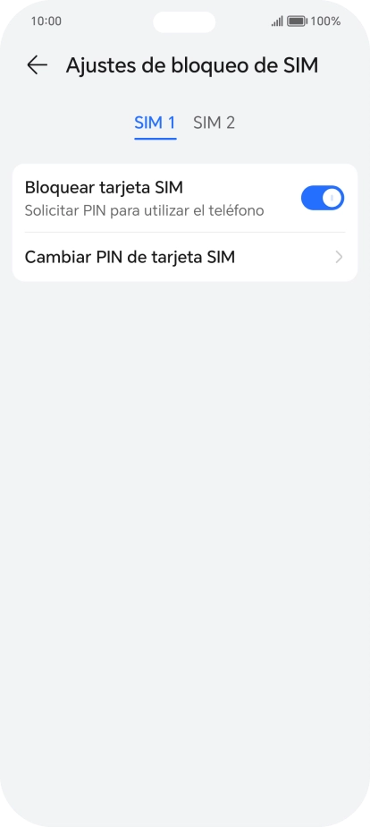 Pulsa el indicador junto a 
