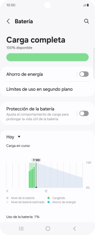 Pulsa Ahorro de energía. Pulsa Ahorro de energía.