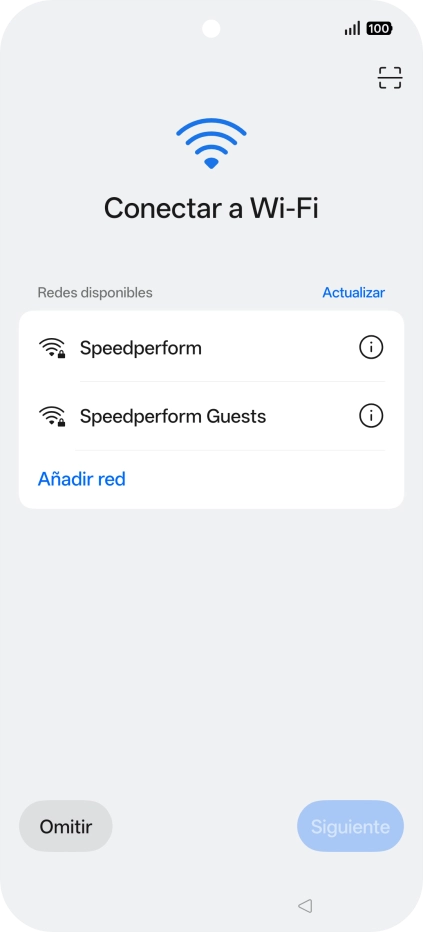 Pulsa la red wifi deseada. Pulsa la red wifi deseada.