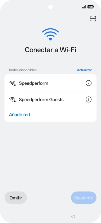 Pulsa la red wifi deseada. Pulsa la red wifi deseada.