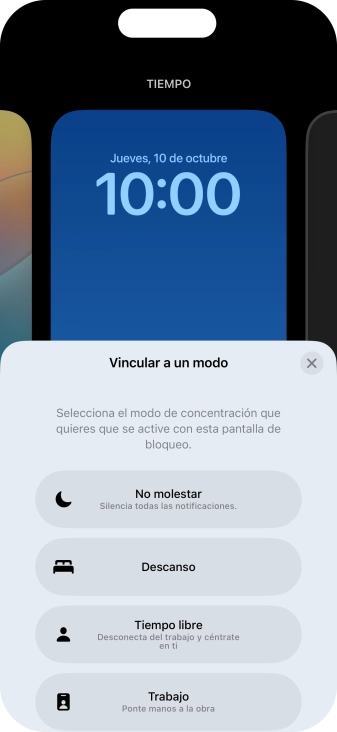 Pulsa un modo de concentración. Pulsa un modo de concentración.