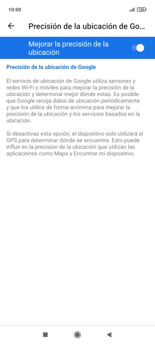 Si pulsas el indicador junto a Si pulsas el indicador junto a