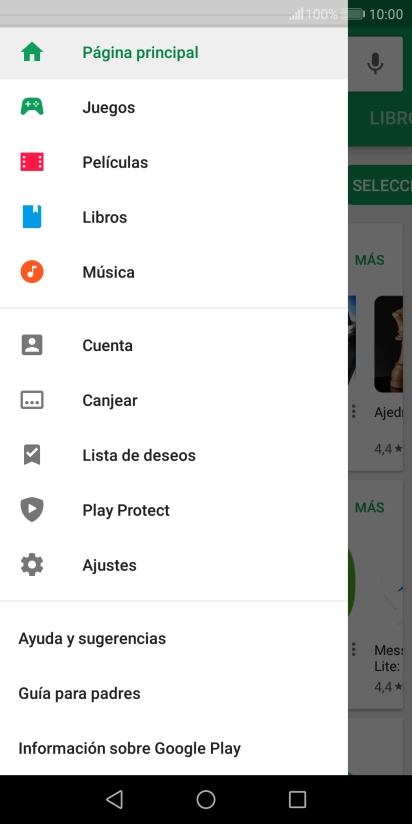 Pulsa Ajustes. Pulsa Ajustes.