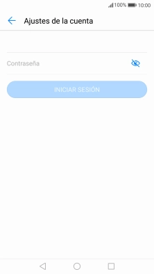Pulsa Contraseña e introduce la contraseña de tu cuenta de correo electrónico.