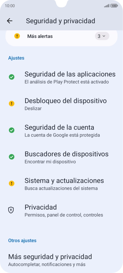 Pulsa Privacidad. Pulsa Privacidad.