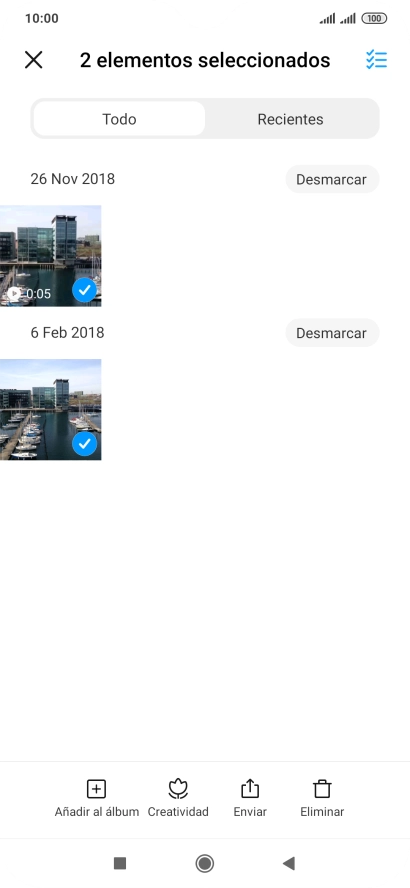 Pulsa Enviar.