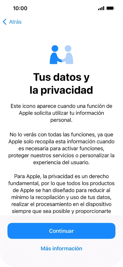 Pulsa Continuar. Pulsa Continuar.