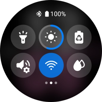 Pulsa el icono de modo de ahorro de energía. Pulsa el icono de modo de ahorro de energía.