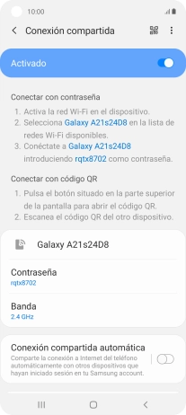 Pulsa la tecla de inicio para terminar y regresar a la pantalla de inicio. Pulsa la tecla de inicio para terminar y regresar a la pantalla de inicio.
