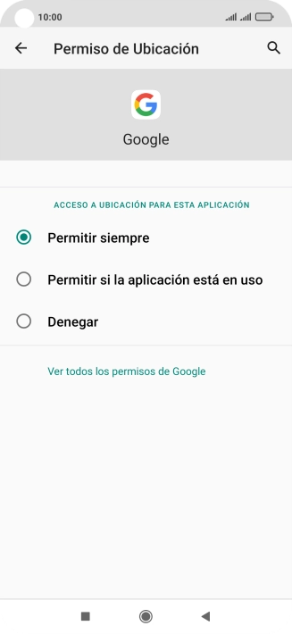 Pulsa el ajuste deseado. Pulsa el ajuste deseado.
