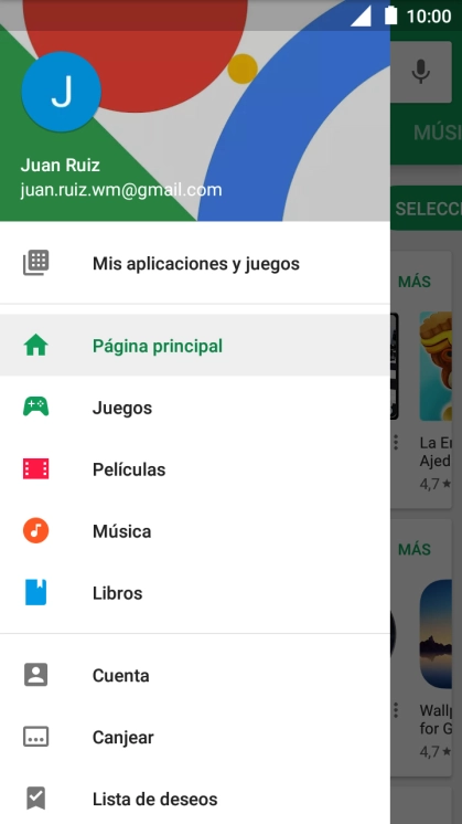 Pulsa Mis aplicaciones y juegos. Pulsa Mis aplicaciones y juegos.