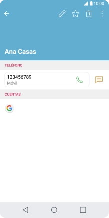 Pulsa el número de teléfono. Pulsa el número de teléfono.