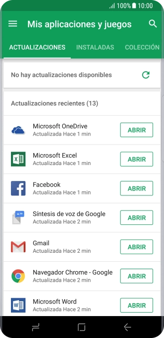 Pulsa INSTALADAS. Pulsa INSTALADAS.