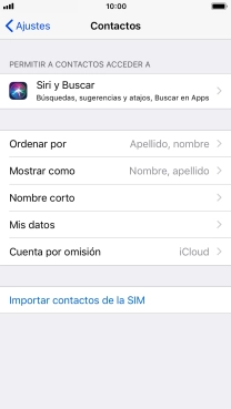 Pulsa Importar contactos de la SIM.