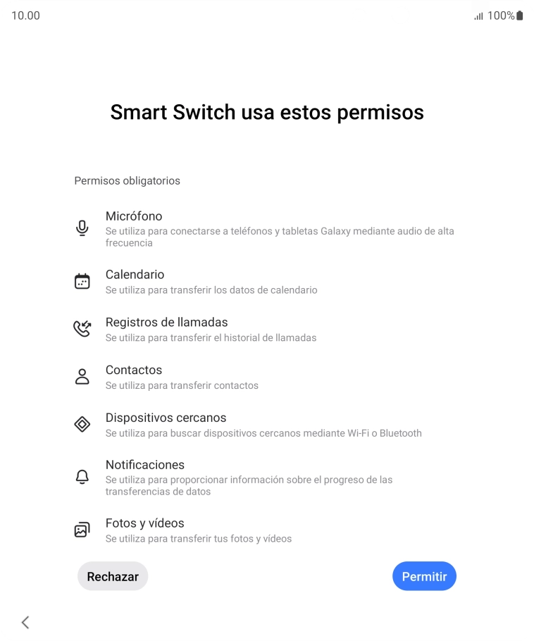 Pulsa Permitir. Pulsa Permitir.