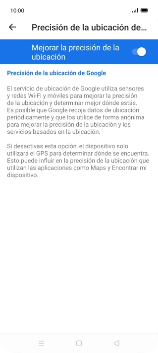 Si pulsas el indicador junto a Si pulsas el indicador junto a
