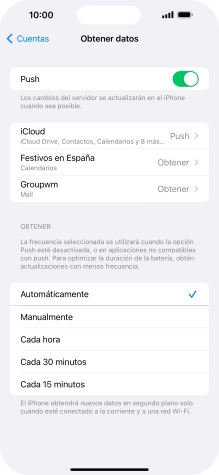 Pulsa el indicador junto a Pulsa el indicador junto a