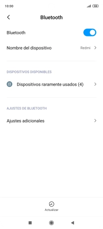 Pulsa Dispositivos raramente usados. Pulsa Dispositivos raramente usados.