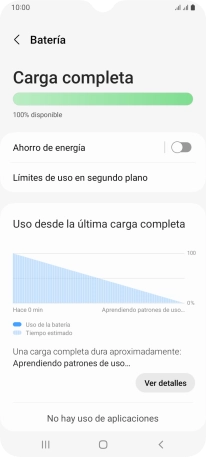 Pulsa Ahorro de energía. Pulsa Ahorro de energía.