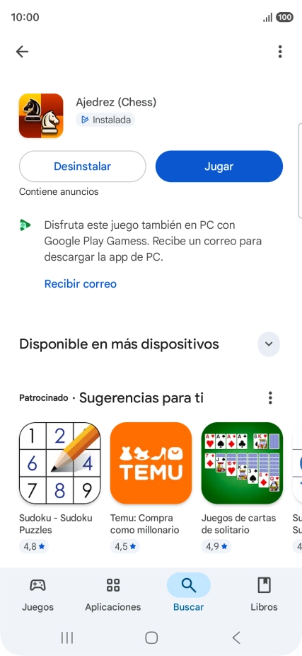 Pulsa la tecla de inicio para terminar y regresar a la pantalla de inicio. Pulsa la tecla de inicio para terminar y regresar a la pantalla de inicio.