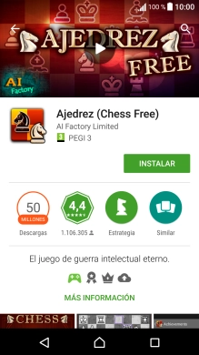 Pulsa INSTALAR y sigue las indicaciones de la pantalla para instalar la app. Pulsa INSTALAR y sigue las indicaciones de la pantalla para instalar la app.