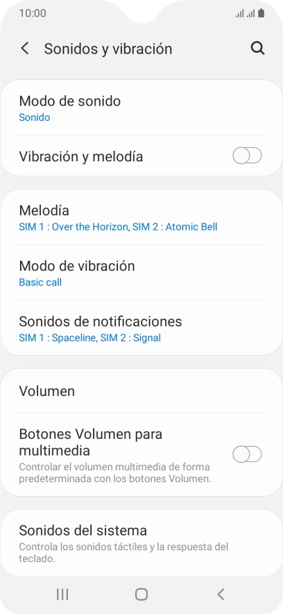 Pulsa Melodía.