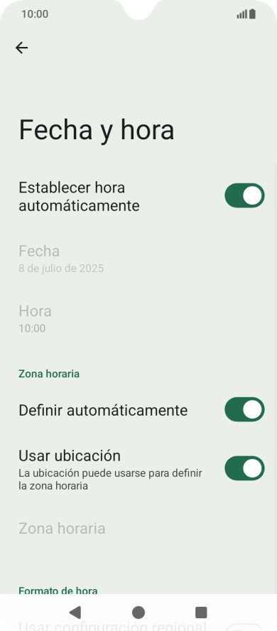 Pulsa la tecla de inicio para terminar y regresar a la pantalla de inicio. Pulsa la tecla de inicio para terminar y regresar a la pantalla de inicio.