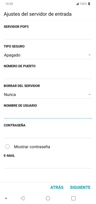 Pulsa SIGUIENTE. Pulsa SIGUIENTE.