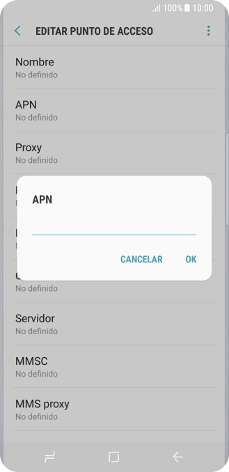 Introduce airtelwap.es y pulsa OK. Introduce airtelwap.es y pulsa OK.