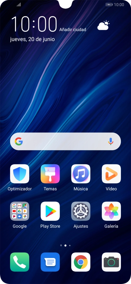 Cuando el icono de carga de batería aparece en la pantalla, el teléfono se está cargando. Cuando el icono de carga de batería aparece en la pantalla, el teléfono se está cargando.