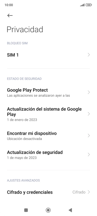 Pulsa el nombre de la tarjeta SIM. Pulsa el nombre de la tarjeta SIM.